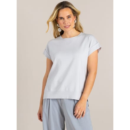 IVY BEAU Gijsje Tops - Grey - maat 38
