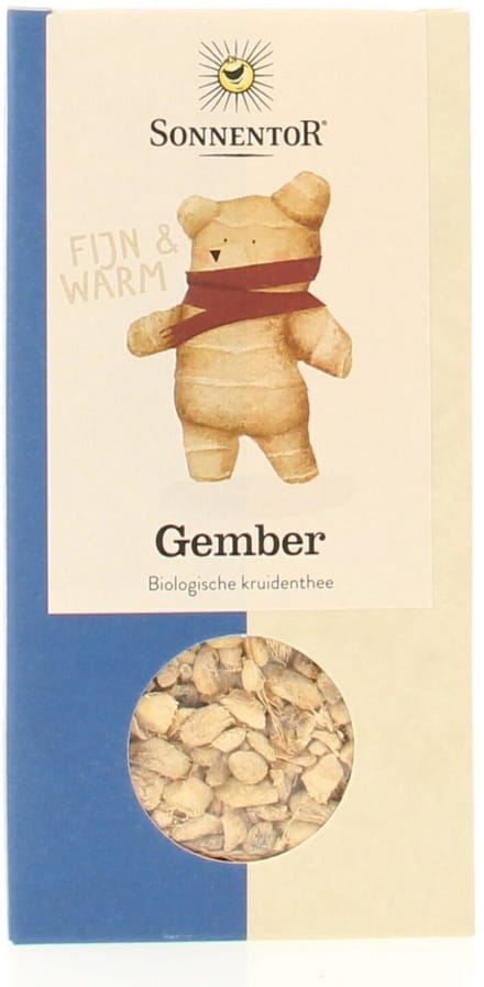 Sonnentor Gember thee 100% los bio 90 Gram