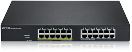 24-poorts PoE-switch met 130 Watt - Slimme Hybrid Mode Switch voor Rackmount