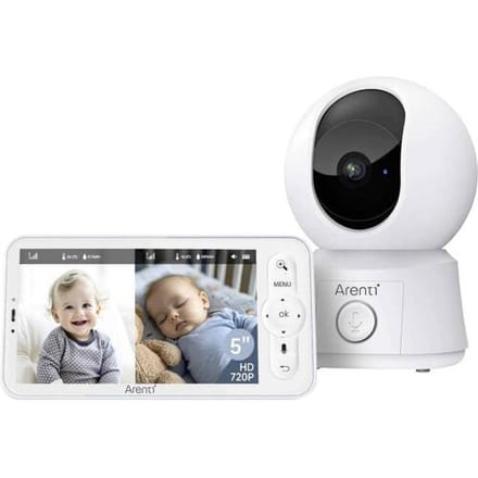 Arenti AINanny B2 Kit Babymonitor en camera WiFi, Radiografisch 2.4 GHz