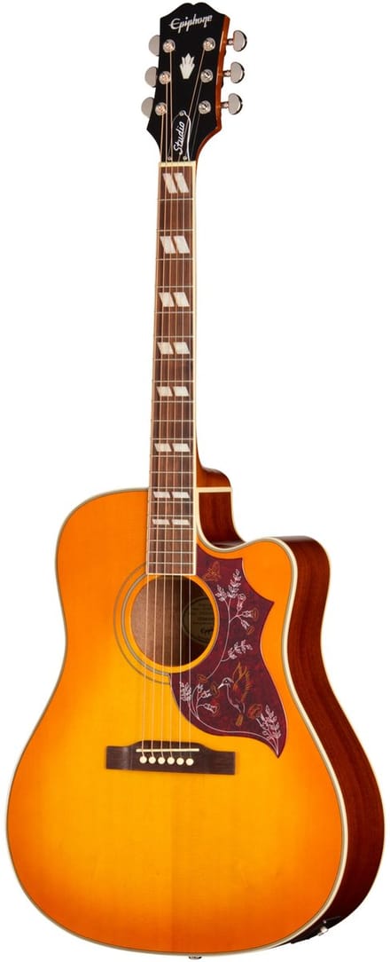 Epiphone Hummingbird Studio EC Heritage Cherry Sunburst - Akoestische gitaar