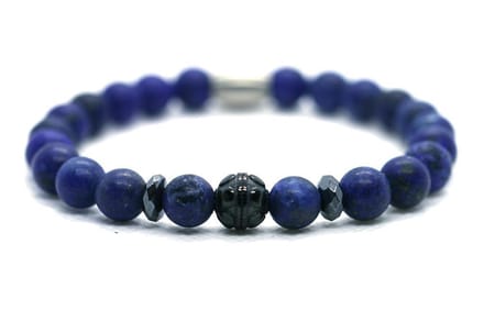 Heren armband edelsteen