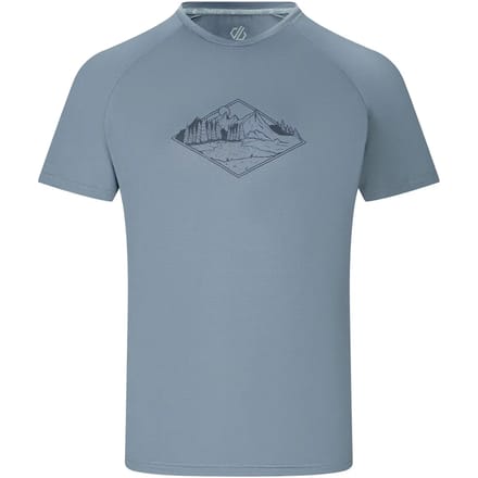 Dare2B Heren Tech II T-shirt met korte mouwen en grafische print