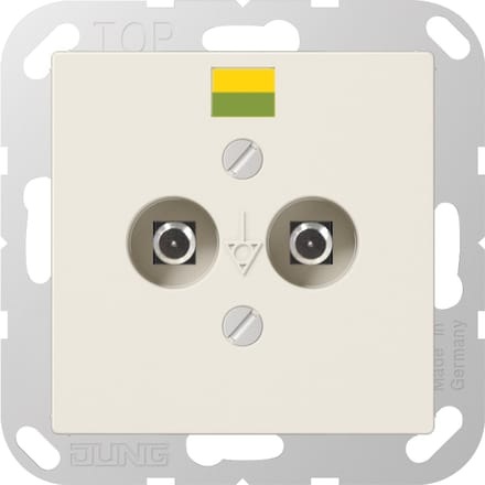 Jung AS500 Potentiaalvereffeningsstopcontact - A565-2N - E32S5