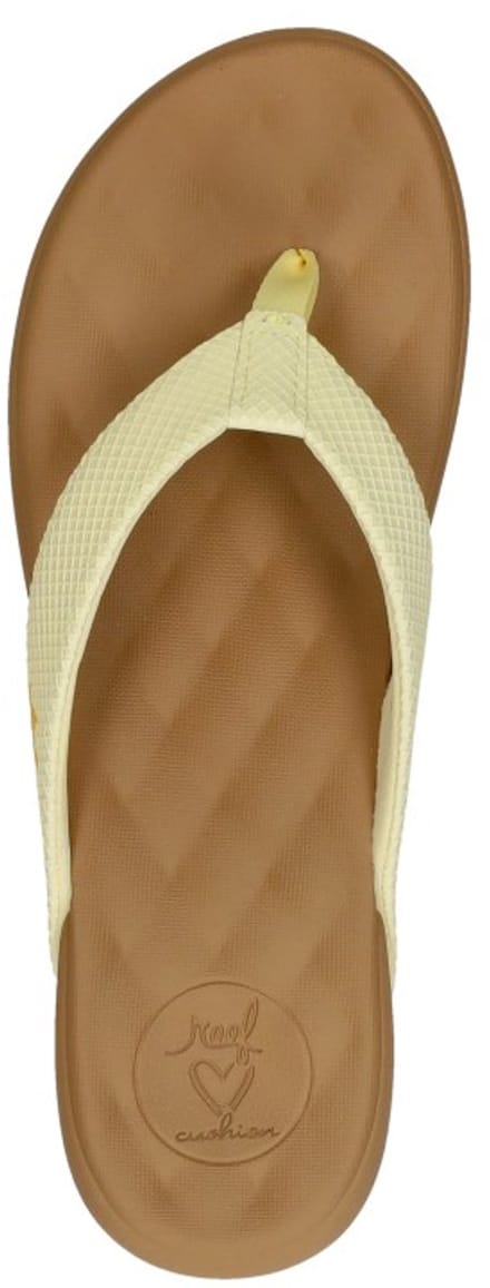 Reef Cushion Harmony Teenslippers - Geel - Maat 38.5