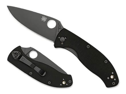 Spyderco zakmes Tenacious PE BK  glad lemmet - RVS