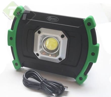 b'Hofftech Accu Li-ion / Oplaadbare Led Bouwlamp 20 Watt Daglicht'