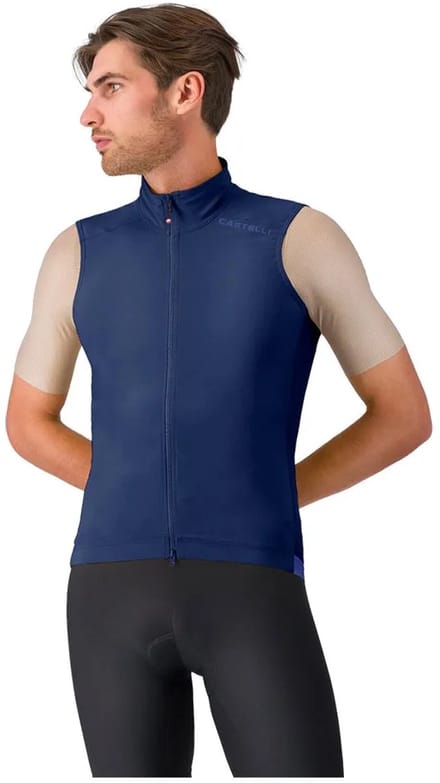 Castelli Espresso 2 Gilet Blauw S Man