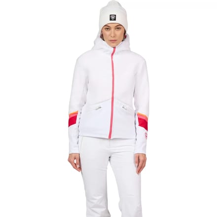 Vrouwelijke fleece skijas met volledige rits Rossignol Wispile