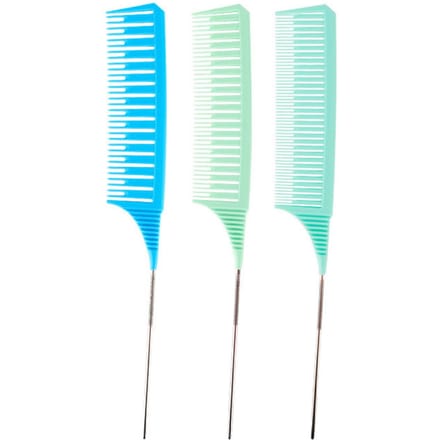 Ingrid – ensemble de peignes de coiffure, peigne à queue, peigne de teinture, outil de Salon de coupe, mise en évidence 2 multicolore