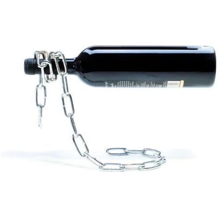 Peleg Design Luckies Porte-bouteille de vin magique Chaine