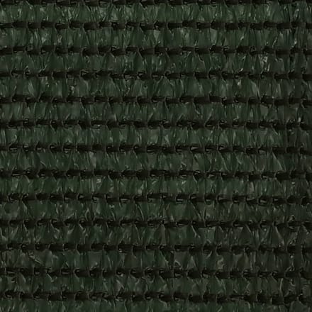 vidaXL - Balkonscherm - 75x500 - cm - HDPE - donkergroen