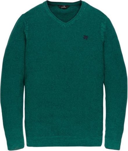 Trui Vanguard groen v-hals