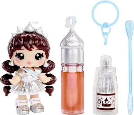 Yummiland Lip Gloss Doll- Licensed Sweets- Hershey's Kisses