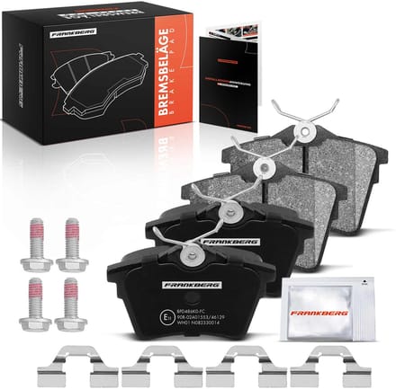 Frankberg 4x Remblokken Achteras voor Citroën C5 III Break Peugeot
