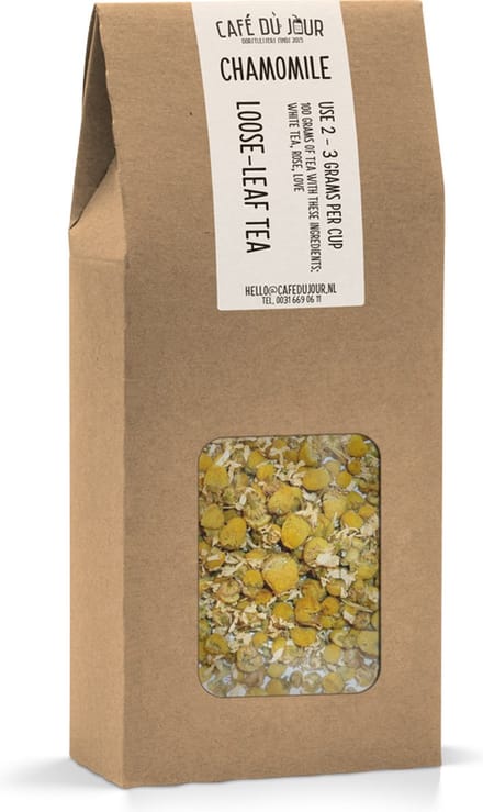 Pure Kamille - Kruidenthee 100 gram - Café du Jour losse thee