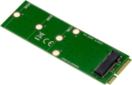 Interface Adapter - SSD Omvormer - M.2 naar mSATA - SATA M.2 compatibel - 2280 2260 2242