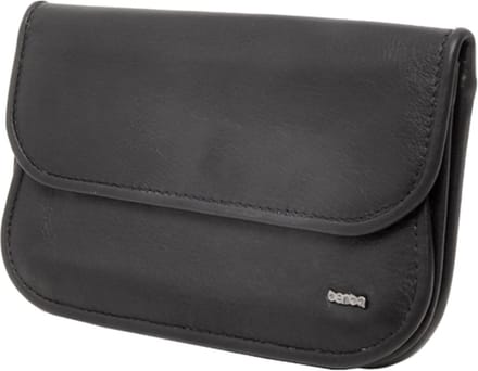 Berba | Soft | Damesportemonnee | 4 pasjes | RFID | Zwart | Leer