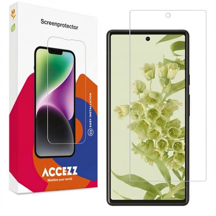 Accezz Screen Protector - Geschikt voor Google Pixel 6 - Gehard Glas Screenprotector