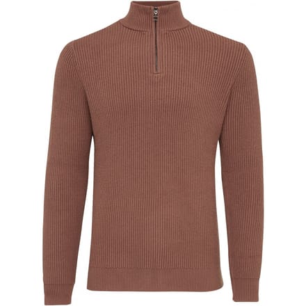 Tresanti BACCA Pullover with half zipper Light brown (TRKWHE084 - 401)