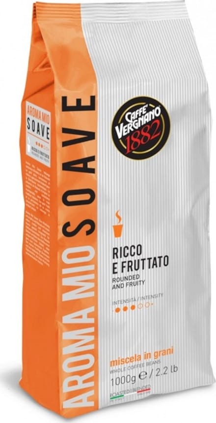 Caffe Vergnano 1882 Aroma Mio Soav - Ricco e Fruttato - koffiebonen - 1kg