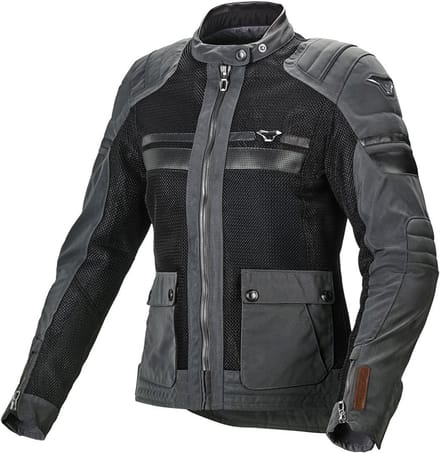 Macna Fluent NightEye Dames Motorfiets Textiel Jas -