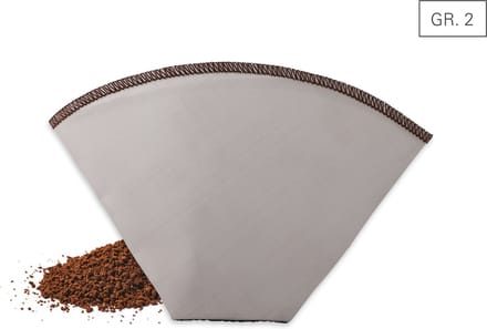 Karl Weis Opvouwbare permanente koffiefilter - maat. 2