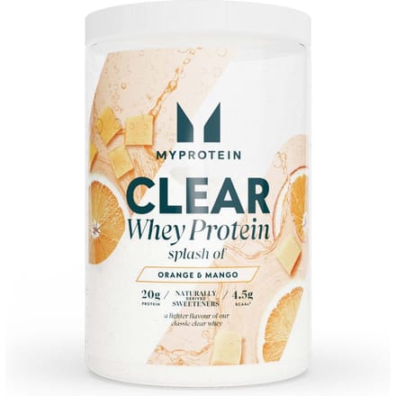 Clear Whey Isolate - 390G - 15servings - Orange & Mango - Splash