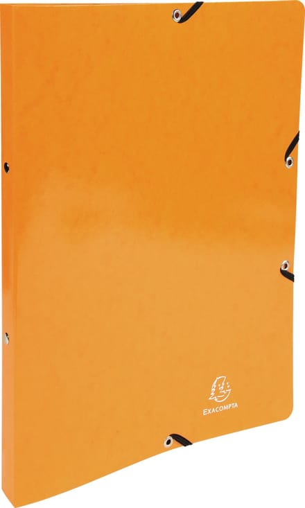 Exacompta 20x Iderama Ringband met 2 ringen van 15mm - A4 - Oranje - 54884E