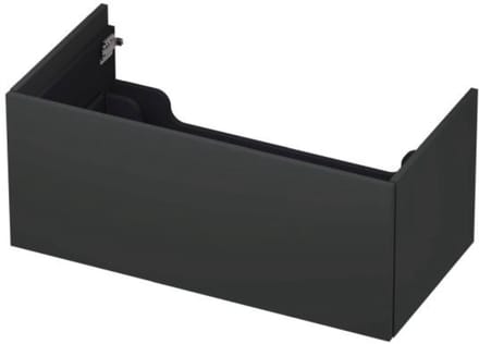 INK - Onderkast 1 Lade Push 2 Open Bestaande Uit - 900x450x376 Mm - Mat Antraciet