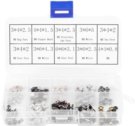 Allecto - Miniature Touch Button Switch - 250 Stuks - Hoge