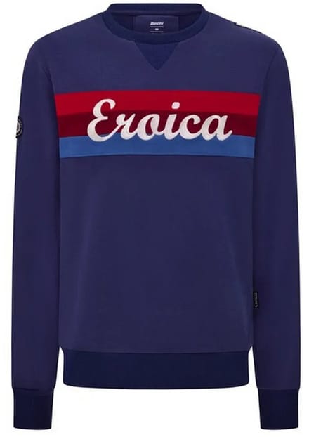 Santini Eroica Timo Sweatshirt Blauw L