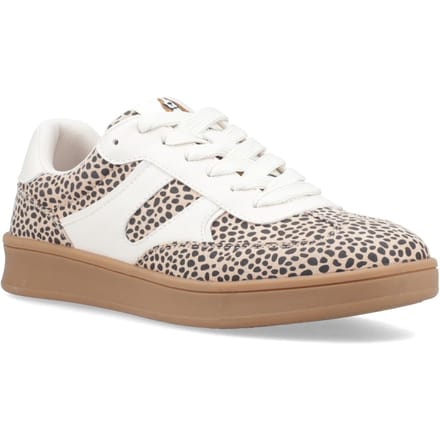 Hush Puppies Maura Textiel Dames Cheetah Sneakers