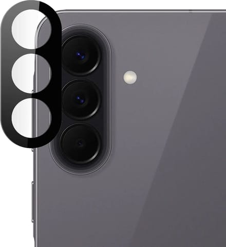 Rosso Camera Protector Geschikt voor Samsung Galaxy A37 - Lens Bescherming - Case Friendly - Ultra Dun Glas - Zwart