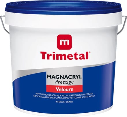 Trimetal MAGNACRYL Prestige 1L | Velours Wit - Muurverf