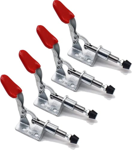Set van 4 Horizontale Spanbanden met Hendel voor Klemkracht tot 45 Kg