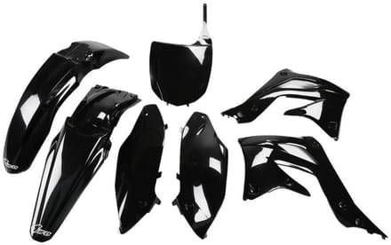Ufo Kawasaki Kxf 450 2012-2012 Kakit217-001 Plastic Set Zwart