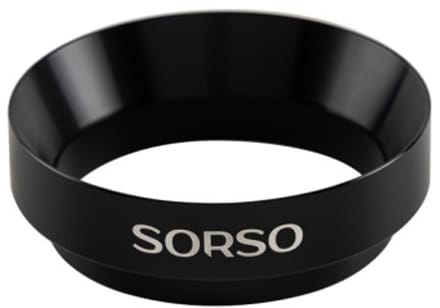 SORSO Barista doseerring, aluminium, 58 mm – Zwart