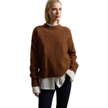 Oversized wolpull voor vrouwen Stefanel