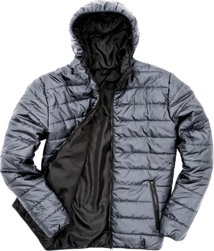 Result Soft Padded Jacket RT233 - Frost Grey/Black - S
