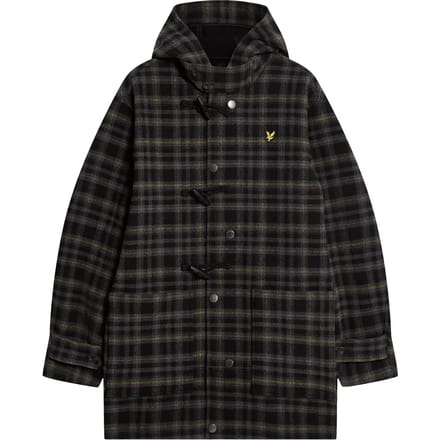 Modulaire tartanjas betreft jas Lyle & Scott