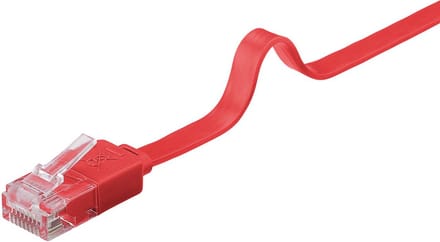Wentronic CAT6 Netwerkkabel - RJ45 - Rood - 1 m