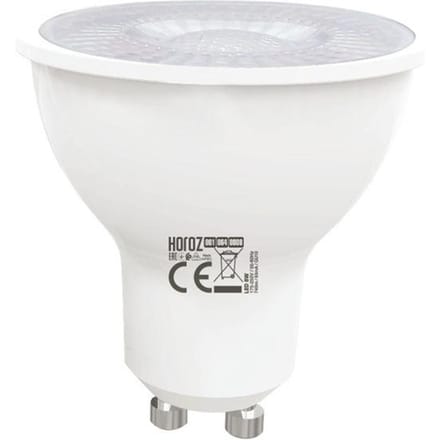 LED spotlamp 6W GU10 (Vgl. 48W) 6400K wit