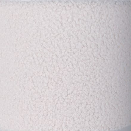 Näve Fluffy tafellamp, wit, hoogte 31 cm textiel E27 cilindrisch