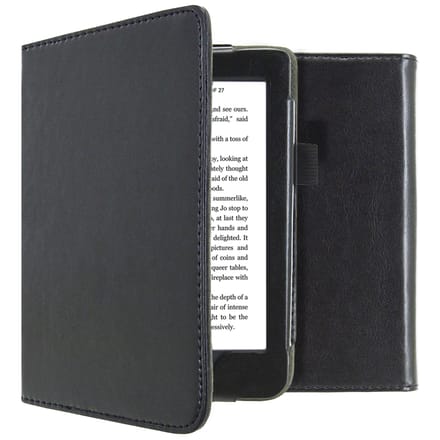 imoshion Vegan Leather Bookcase voor de Kobo Nia - Zwart