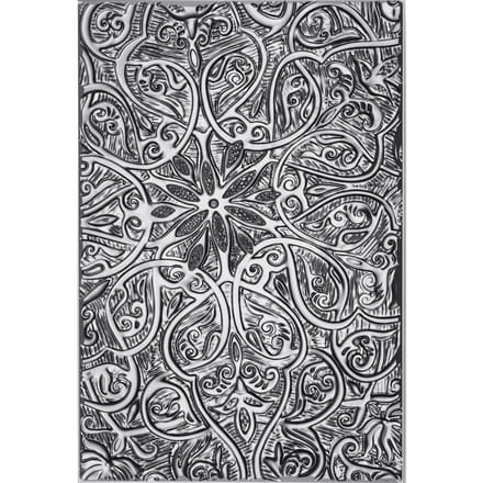 Sizzix A5 3D Embossing sjabloon "Engraved by Tim Holtz"