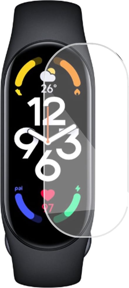 Screenprotector geschikt voor Xiaomi Mi Band 7 - Folie Screen Protector geschikt voor Samsung Watch 5 Pro