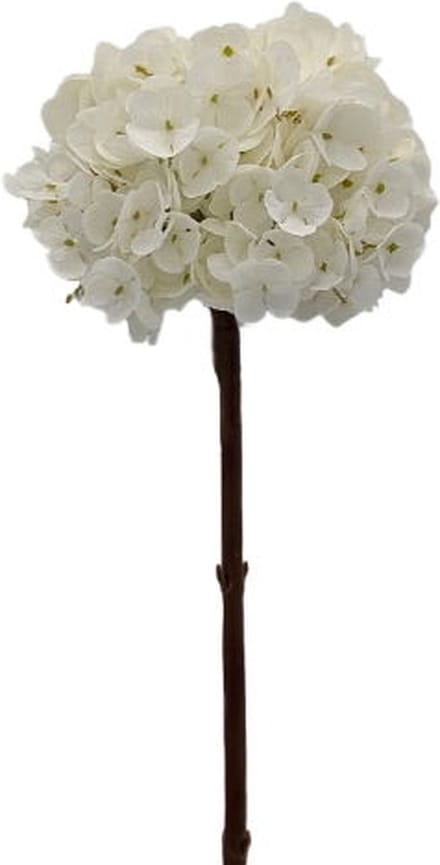 Kunstbloem hortensia 66 cm, creme