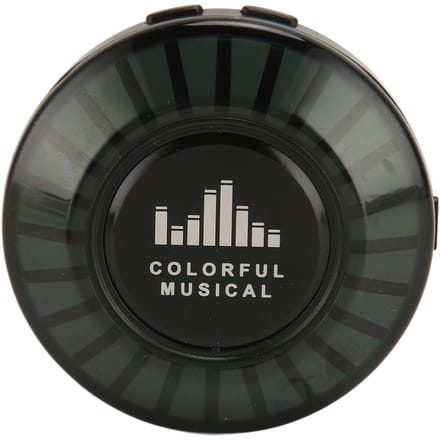 Haut-parleur à conduction osseuse Mini Haut-parleur Bluetooth avec Lumières Rythmiques RGB Rechargeable par USB Portable gray