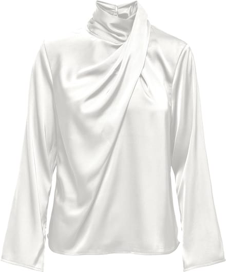JDY - JDYROCKY L/S HIGH NECK TOP WVN - Dames - Blouses